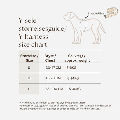 PUPPY BOHÈME - Y-Geschirr Teddy dunkelbraun