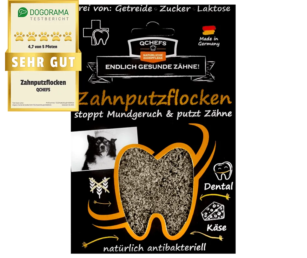 QCHEFS - Zahnputzflocken