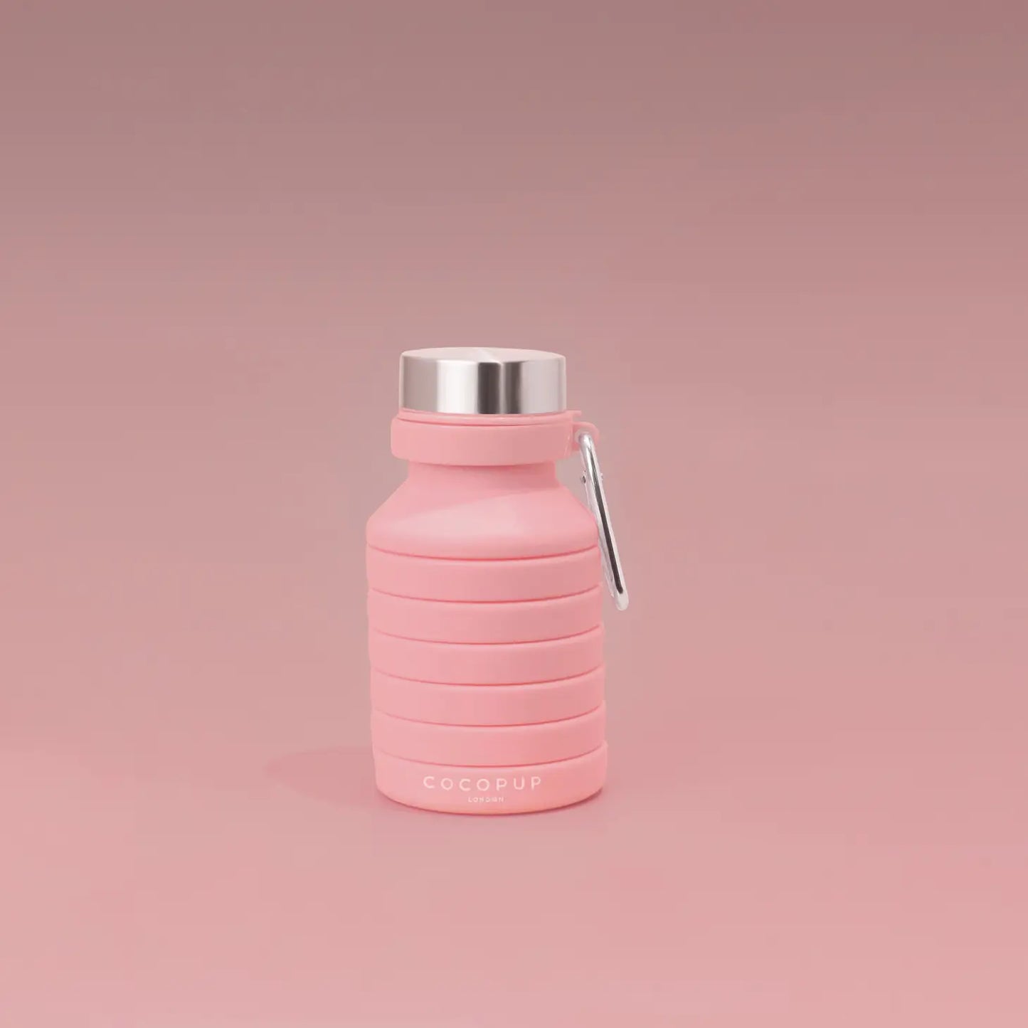 COCOPUP London - Faltbare Trinkflasche rosa