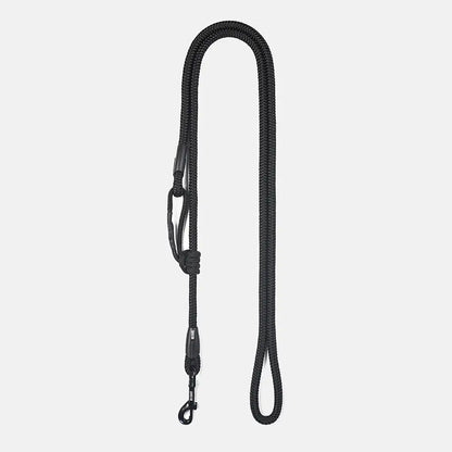 RINGHIO - Verstellbare Leine, Schwarz (classic Karabiner)