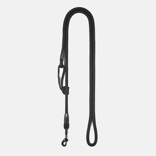 RINGHIO - Verstellbare Leine, Schwarz (classic Karabiner)