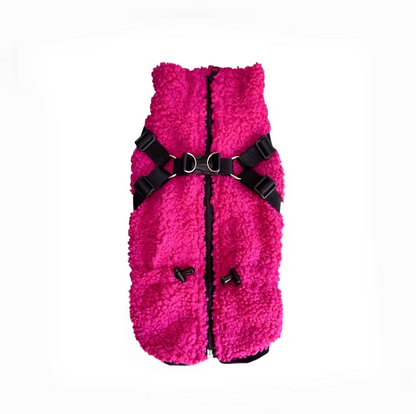 HAPPYMAFFI Teddyjacke - pink