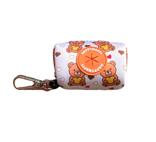 HAPPYMAFFI Kotbeutelhalter - Teddy