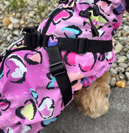 HAPPYMAFFI Regenjacke - Herzchen