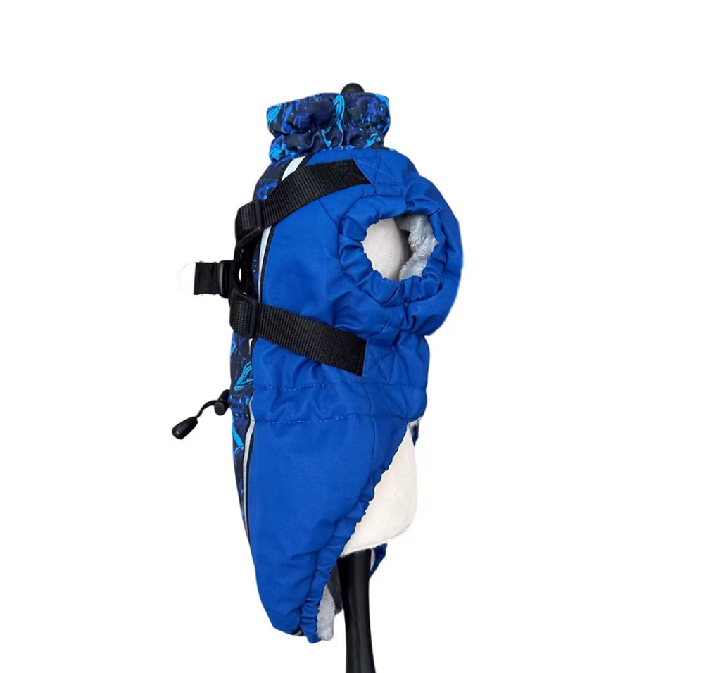 HAPPYMAFFI Winterjacke, blau