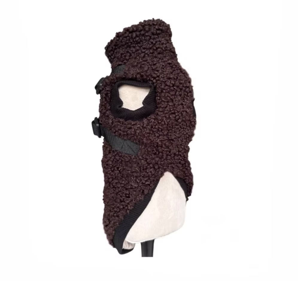 HAPPYMAFFI Teddyjacke - dunkelbraun