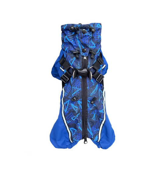 HAPPYMAFFI Regenanzug - blau
