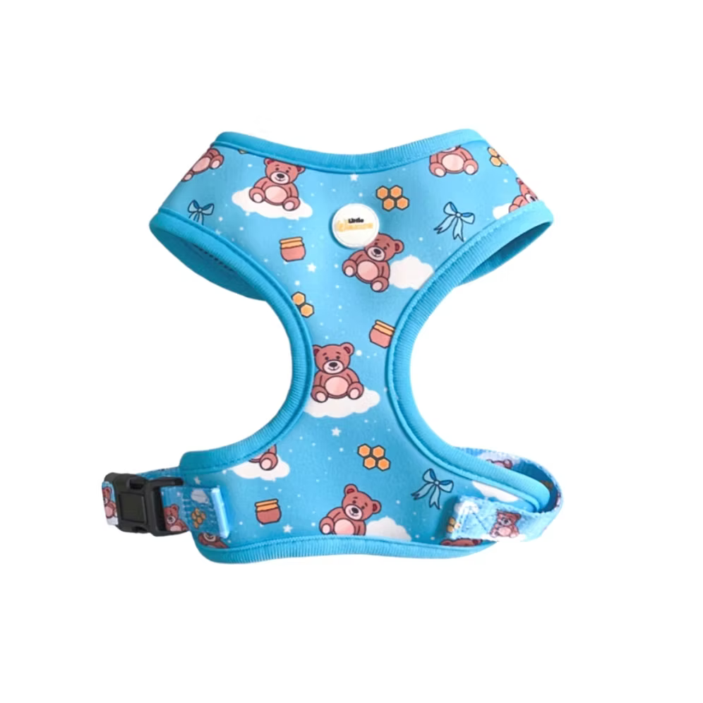 LITTLE WALKIES Geschirr - Bären blau