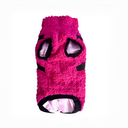 HAPPYMAFFI Teddyjacke - pink
