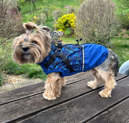 HAPPYMAFFI Regenjacke - blau