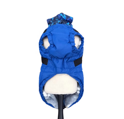 HAPPYMAFFI Winterjacke, blau