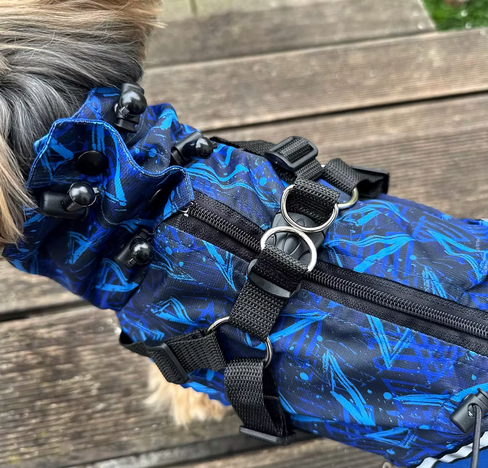 HAPPYMAFFI Regenjacke - blau