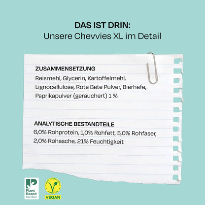 VEGDOG - Chevvies XL 200g