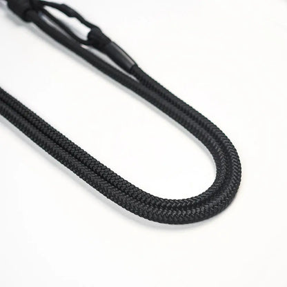 RINGHIO - Verstellbare Leine, Schwarz (classic Karabiner)