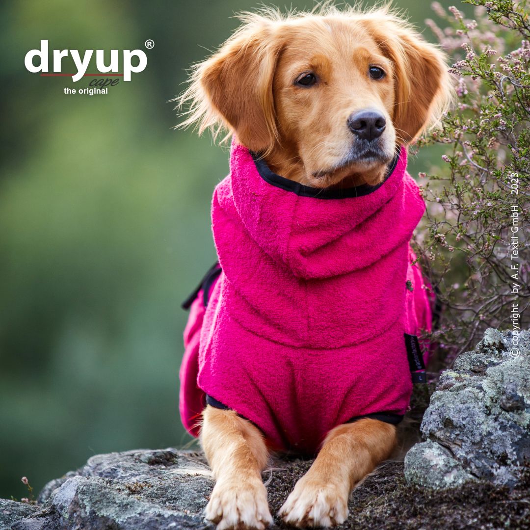 DRYUP CAPE Bademantel - Pink