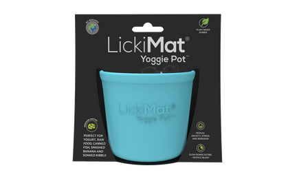 LICKIMAT - Schleckmatte Yoggie Pot TM türkis