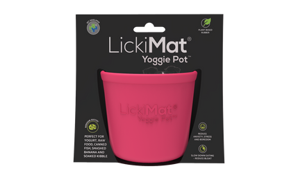 LICKIMAT - Schleckmatte Yoggie Pot TM rosa