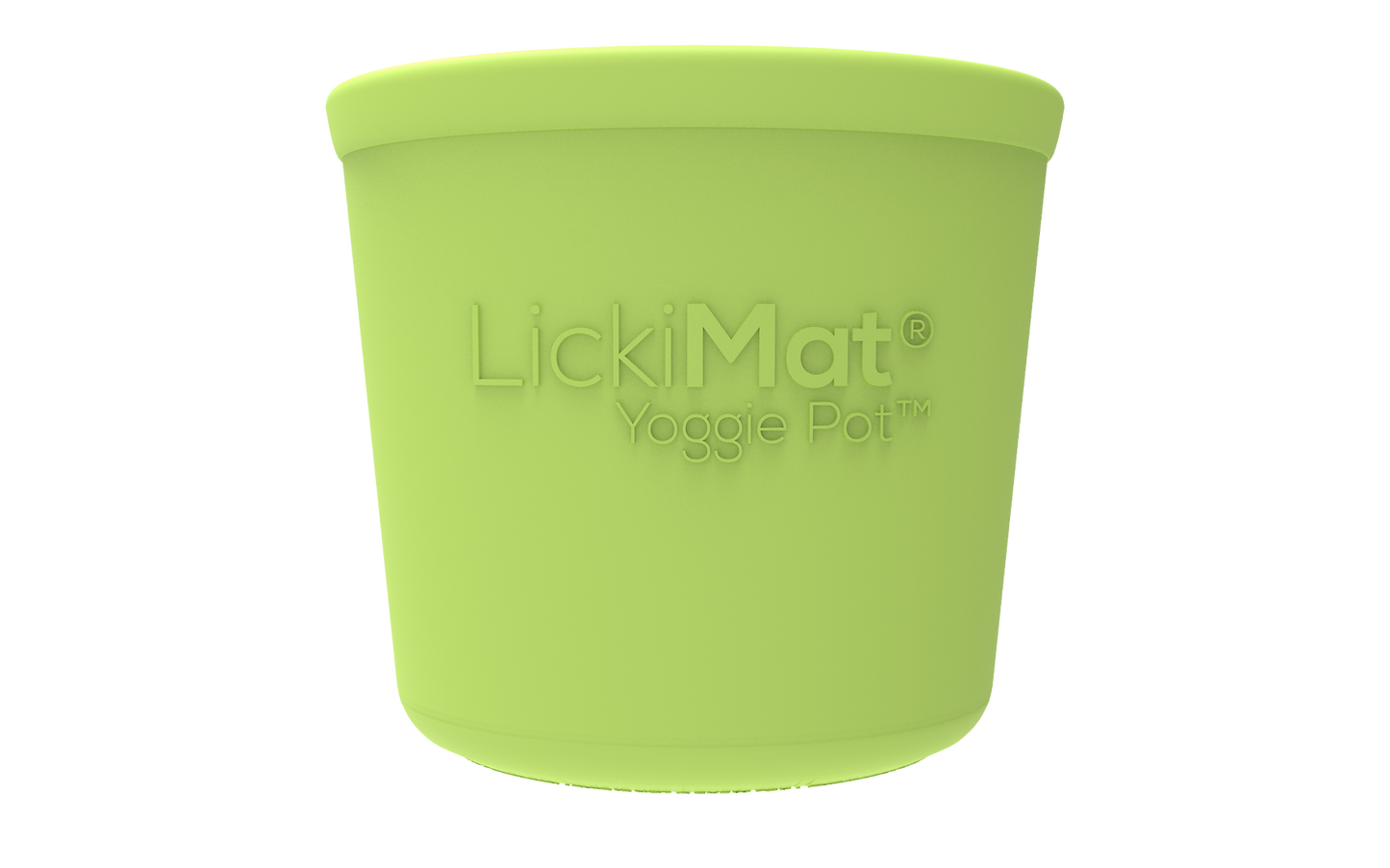 LICKIMAT® - Schleckmatte Yoggie Pot TM grün