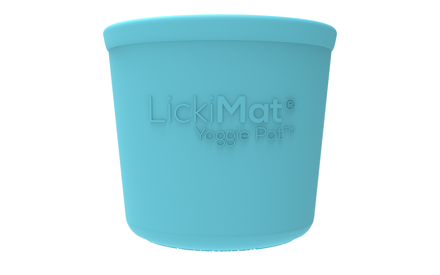LICKIMAT® - Schleckmatte Yoggie Pot TM türkis