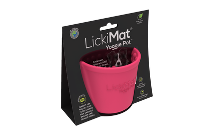 LICKIMAT - Schleckmatte Yoggie Pot TM rosa