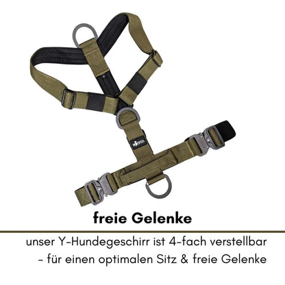 WOOFED - Tactical Y-Geschirr, dunkelgrün