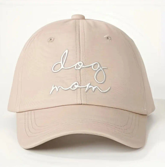 Kappe "Dog Mum", creme
