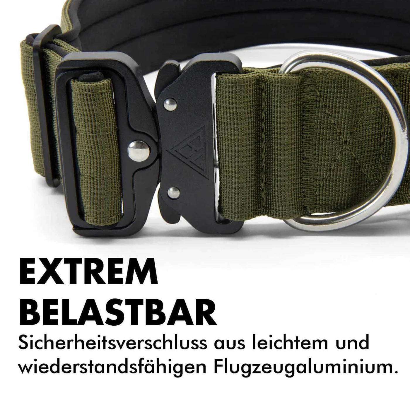 BULLSLAND DOGWEAR - Halsband mit Griff - Navy Green