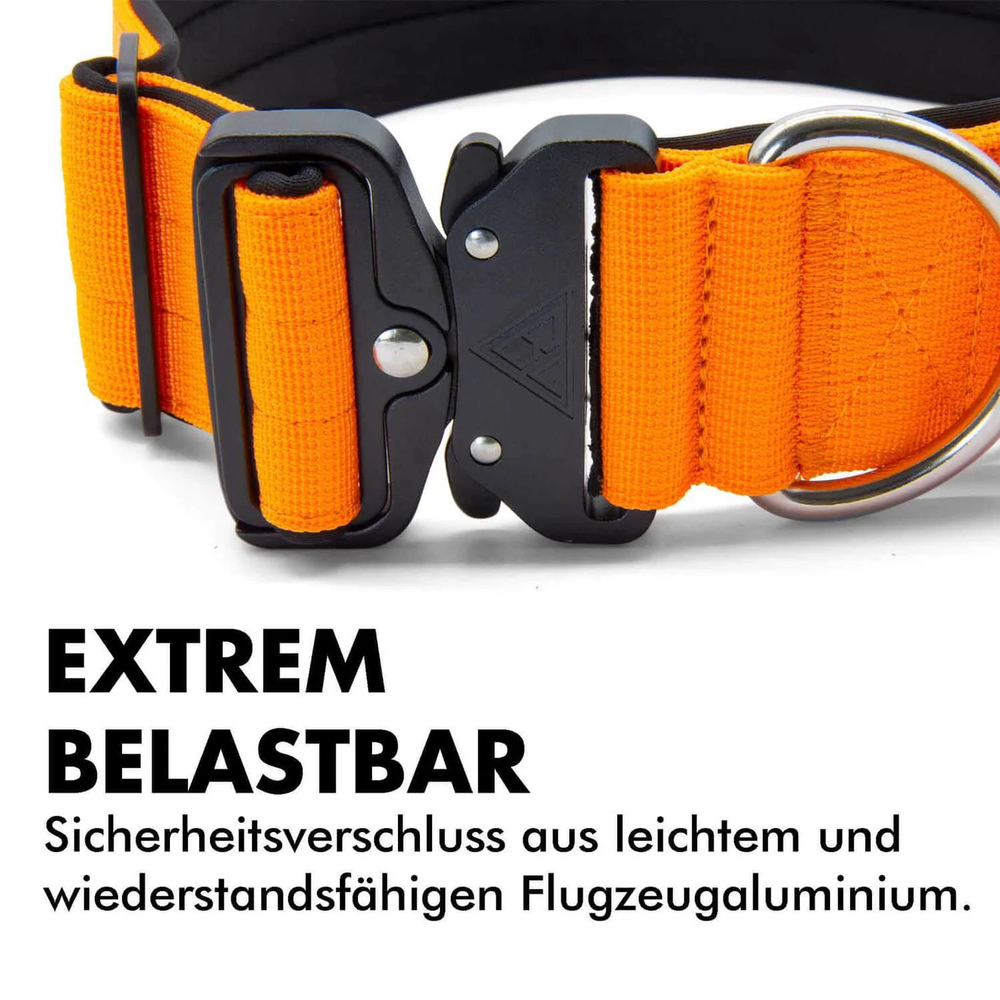 BULLSLAND DOGWEAR - Halsband mit Griff - Orange